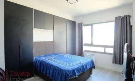 Studio de Luxo à Venda em Condomínio Exclusivo no coração de São Paulo - Vila Zilda (Tatuapé) - 1 Quarto, 2 Salas, 1 Banheiro - 25,00m².