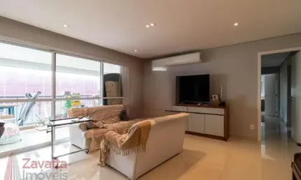 Imperdível apartamento de luxo com 4 quartos e 3 vagas na Água Branca, São Paulo-SP: 168m² de puro conforto!
