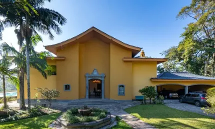 Casa em condomínio fechado com 6 quartos à venda na Alameda Calíope, 89, Condomínio Iolanda, Taboão da Serra por R$ 7.595.000