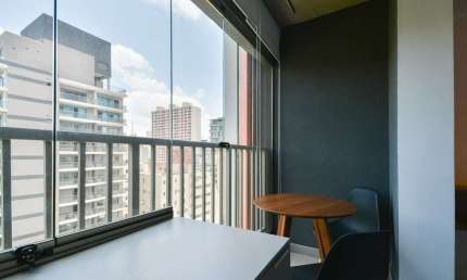 Apartamento com 1 quarto à venda na Rua Melo Alves, 262, Cerqueira César, São Paulo, 24 m2 por R$ 550.000