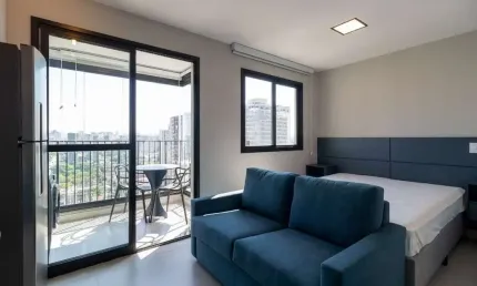 Apartamento com 1 quarto à venda na rua morais de barros, 880, campo belo, são paulo, 26 m2 por r$ 530.000