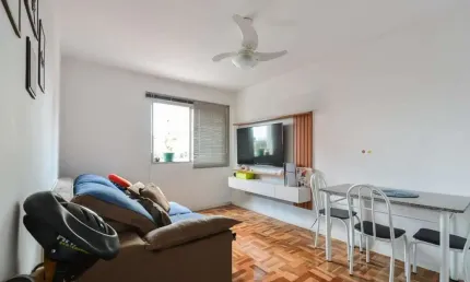 Apartamento com 1 quarto à venda na Rua Diogo Vaz, 151, Cambuci, São Paulo, 47 m2 por R$ 254.000