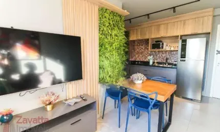 Apartamento à venda em São Paulo-SP, no Brás: 2 quartos, 2 salas, 1 banheiro, 1 vaga e 40m² de área!