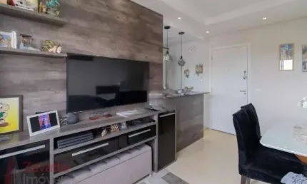 Apartamento à venda em São Paulo-SP: 2 quartos, 2 salas, 1 banheiro, 1 vaga, 46m² no Jardim Leonor Mendes de Barros!
