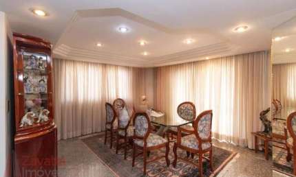 Apartamento de luxo com 4 quartos e 3 suítes na Vila Maria Alta, São Paulo-SP: 224m², 2 salas, 5 banheiros e 4 vagas de garagem.