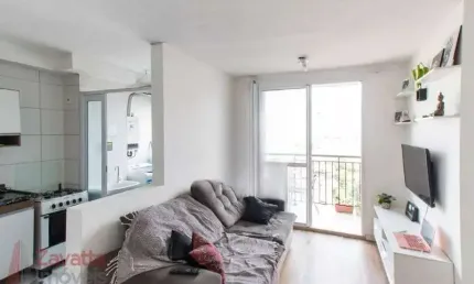 Excelente oportunidade: Apartamento à venda em São Paulo-SP, 2 quartos, 2 salas, 1 banheiro, 1 vaga, 50m² no Jardim Brasil!