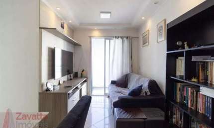 Apartamento à venda em São Paulo-SP: 2 quartos, 2 salas, 1 banheiro, 1 vaga - Parque Novo Mundo, 50m². Venha conferir!
