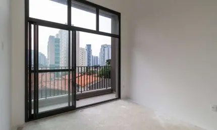 Apartamento com 1 quarto à venda na Rua Senador Milton Campos, 175, Santo Amaro, São Paulo, 22 m2 por R$ 335.000