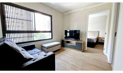 Apartamento com 1 quarto à venda na Rua Pássaros e Flores, 188, Jardim das Acacias, São Paulo, 39 m2 por R$ 530.000