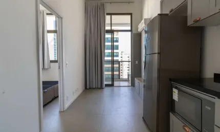 Apartamento com 1 quarto à venda na Alameda dos Arapanés, 195, Moema, São Paulo, 34 m2 por R$ 797.000