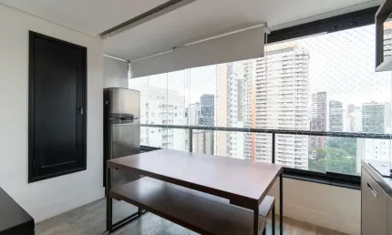 Apartamento com 1 quarto à venda na Rua Casa do Ator, 829, Vila Olímpia, São Paulo, 43 m2 por R$ 629.000