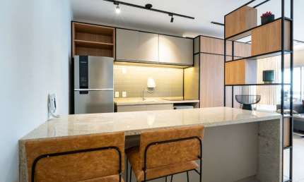 Apartamento com 1 quarto à venda na Rua Vieira de Morais, 1936, Campo Belo, São Paulo, 45 m2 por R$ 675.000