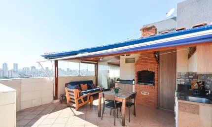 Cobertura com 3 quartos à venda na Rua Mariano de Sousa, 694, Tatuapé, São Paulo, 127 m2 por R$ 780.000