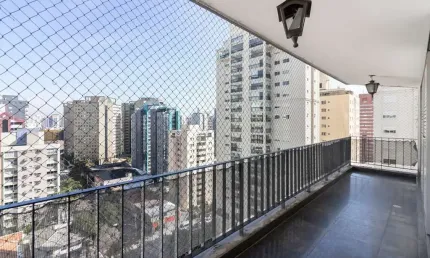 Apartamento com 4 quartos à venda na avenida jurucê, 144, moema, são paulo, 169 m2 por r$ 1.600.000