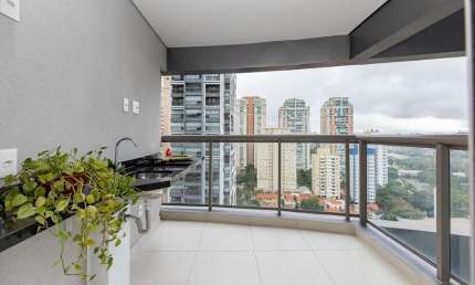 Apartamento com 1 quarto à venda na Rua João de Lacerda Soares, 31, Jardim das Acacias, São Paulo, 48 m2 por R$ 890.000
