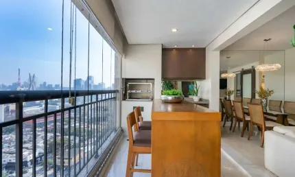 Apartamento com 2 quartos à venda na Rua Bacaetava, 66, Vila Gertrudes, São Paulo, 94 m2 por R$ 1.599.000