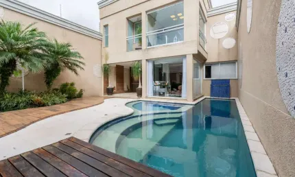 Casa alto padrão 397m² chácara mafalda com 4 dorm ( 3 súites ) e 6 vagas