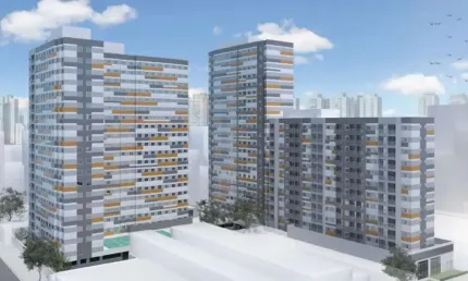 Apartamento 33m² tatuapé com 2 dorm e lazer completo