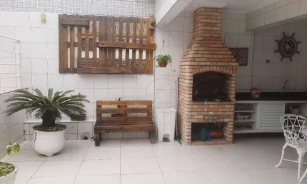 Casa com 6 quartos à venda na Aparecida, Santos 