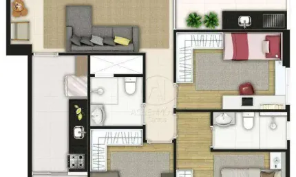 Apartamento com 3 dormitórios à venda, 81 m² por r$ 1.066.000,00 - boqueirão - santos/sp