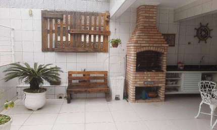 Casa com 6 quartos para alugar no Aparecida, Santos 