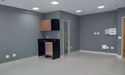 Sala comercial com 1 sala para alugar na Vila Mathias, Santos 