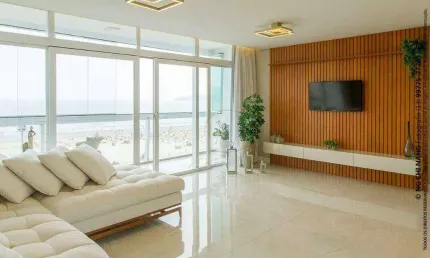 Apartamento com 3 dormitórios, 150 m² - venda por R$ 2.515.000,00 ou aluguel por R$ 21.520,00/mês - Gonzaga - Santos/SP