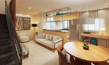 Casa com 2 quartos à venda no Santa Maria, Santos 