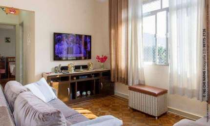 Apartamento com 2 dormitórios à venda, 63 m² por R$ 340.000,00 - Marapé - Santos/SP