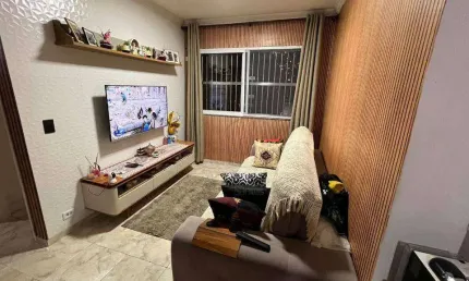 Apartamento com 2 quartos à venda no Saboó, Santos 