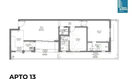 Apartamento com 2 quartos à venda no Embaré, Santos 