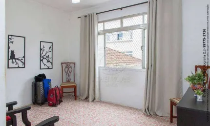 Apartamento com 2 quartos à venda no Boqueirão, Santos 