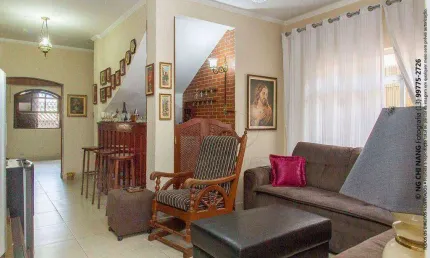 Casa com 3 quartos à venda no Marapé, Santos 