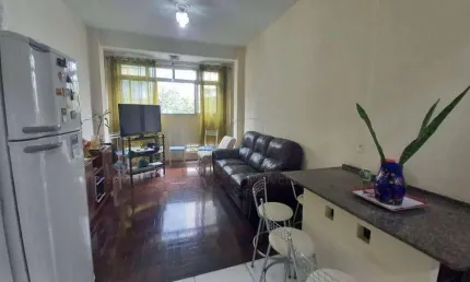 Apartamento com 1 quarto à venda no José Menino, Santos 