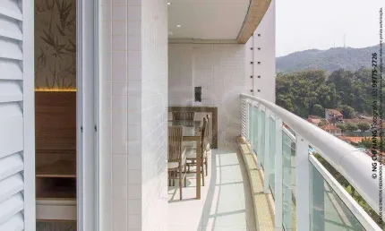 Apartamento com 2 dormitórios à venda, 76 m² por r$ 932.910,00 - josé menino - santos/sp