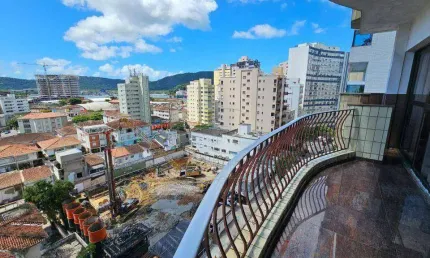 Apartamento com 4 quartos à venda no Ponta da Praia, Santos 