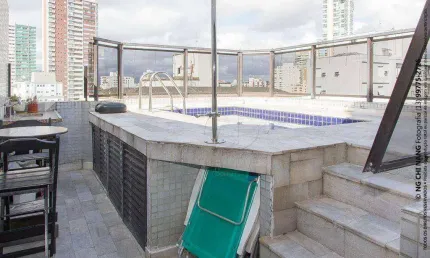 Cobertura com 2 quartos à venda no Boqueirão, Santos 