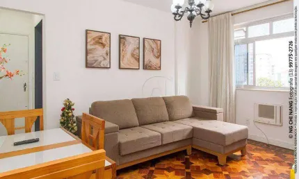 Apartamento com 2 quartos à venda no Embaré, Santos 