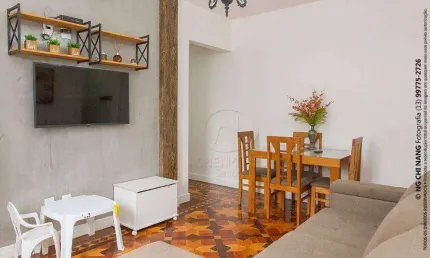 Apartamento com 2 quartos à venda no Embaré, Santos 
