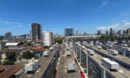 Apartamento com 2 quartos à venda no Aparecida, Santos 