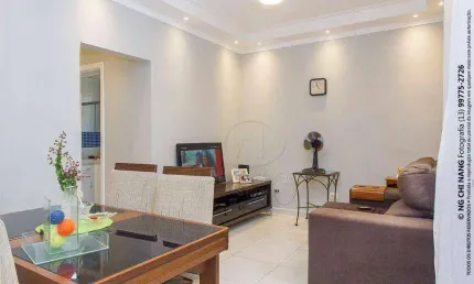 Apartamento à venda, 50 m² por R$ 400.000 - Aparecida - Santos/SP