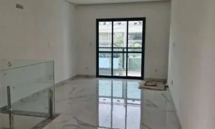 Casa com 3 dormitórios1 suíte, churrasqueira1 vaga de garagem   à venda, 98 m² por R$ 910.000 - Ponta da Praia - Santos/SP