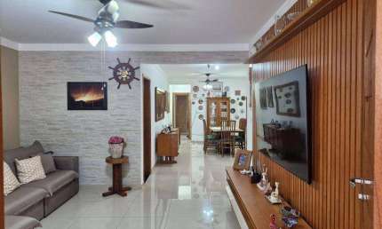Casa sobreposta térrea com 3 dormitórios 1 Suíte,4 Wcs, churrasqueira, 2 vagas carros  à venda, 129 m² por R$ 1.180.000 - Ponta da Praia - Santos/SP