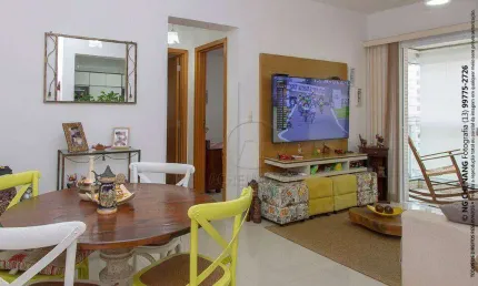 Apartamento com 2 quartos à venda no Embaré, Santos 