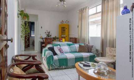 Apartamento com 2 quartos à venda no Embaré, Santos 
