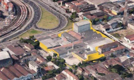 Área à venda, 10700 m² por R$ 90.000.000,00 - Vila Matias - Santos/SP