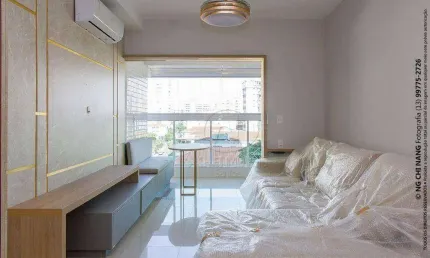 Apartamento com 2 quartos à venda no Embaré, Santos 