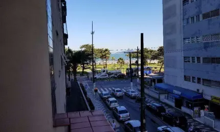 Apartamento com 3 dormitórios para alugar, 120 m² por r$ 5.000,02 - embaré - santos/sp