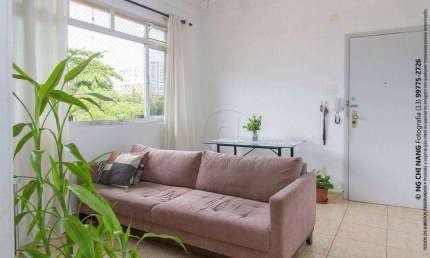 Apartamento com 2 quartos para alugar no Marapé, Santos 