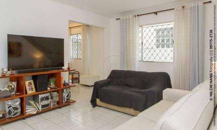 Casa com 4 quartos à venda no Embaré, Santos 